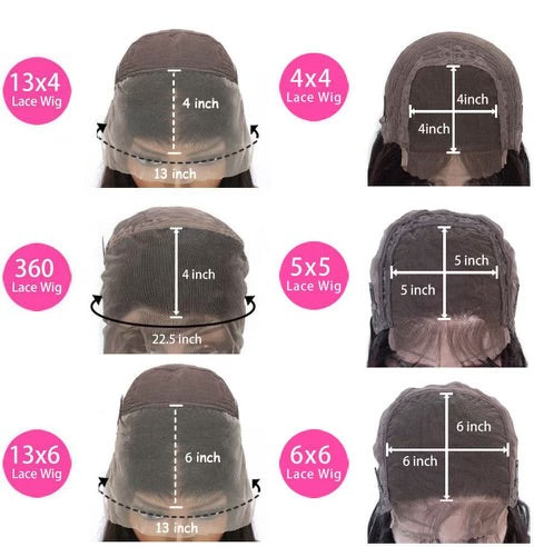13*4 Lace Frontal Wigs